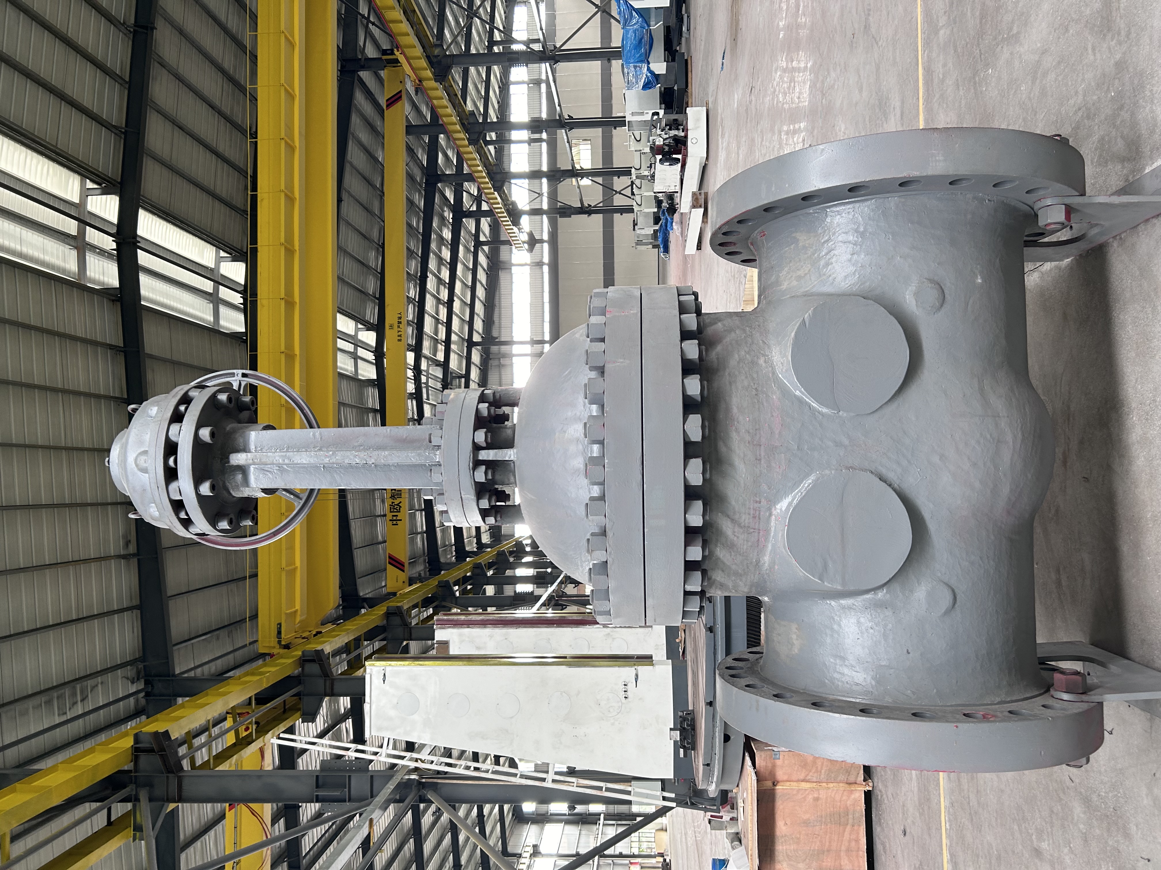 Large-Diameter Globe Valve
